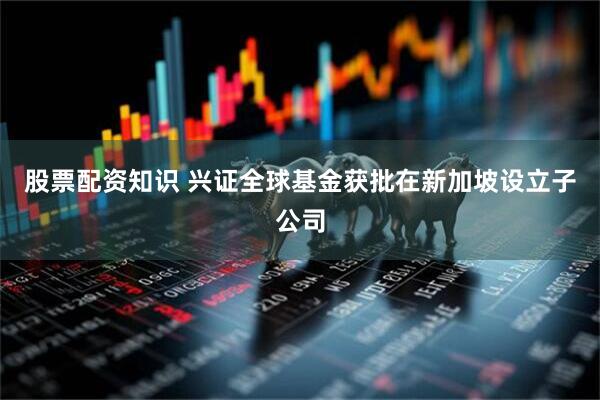 股票配资知识 兴证全球基金获批在新加坡设立子公司