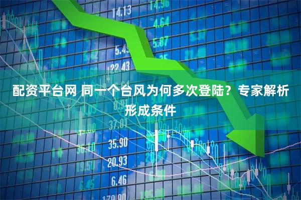 配资平台网 同一个台风为何多次登陆？专家解析形成条件
