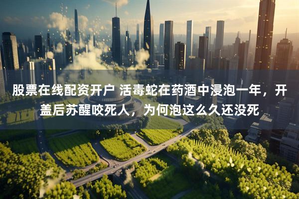 股票在线配资开户 活毒蛇在药酒中浸泡一年，开盖后苏醒咬死人，为何泡这么久还没死