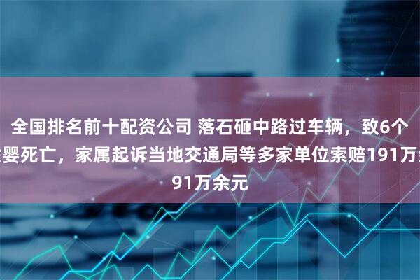 全国排名前十配资公司 落石砸中路过车辆，致6个月女婴死亡，家属起诉当地交通局等多家单位索赔191万余元